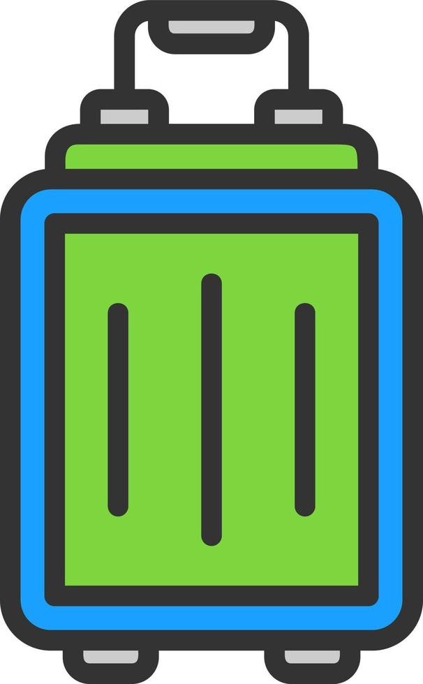 Luggage Vector Icon Design