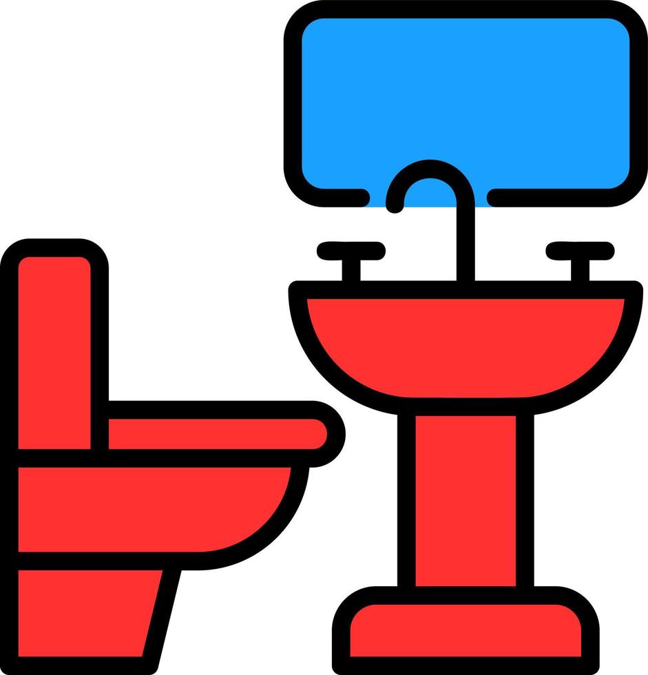 Toilet Vector Icon Design