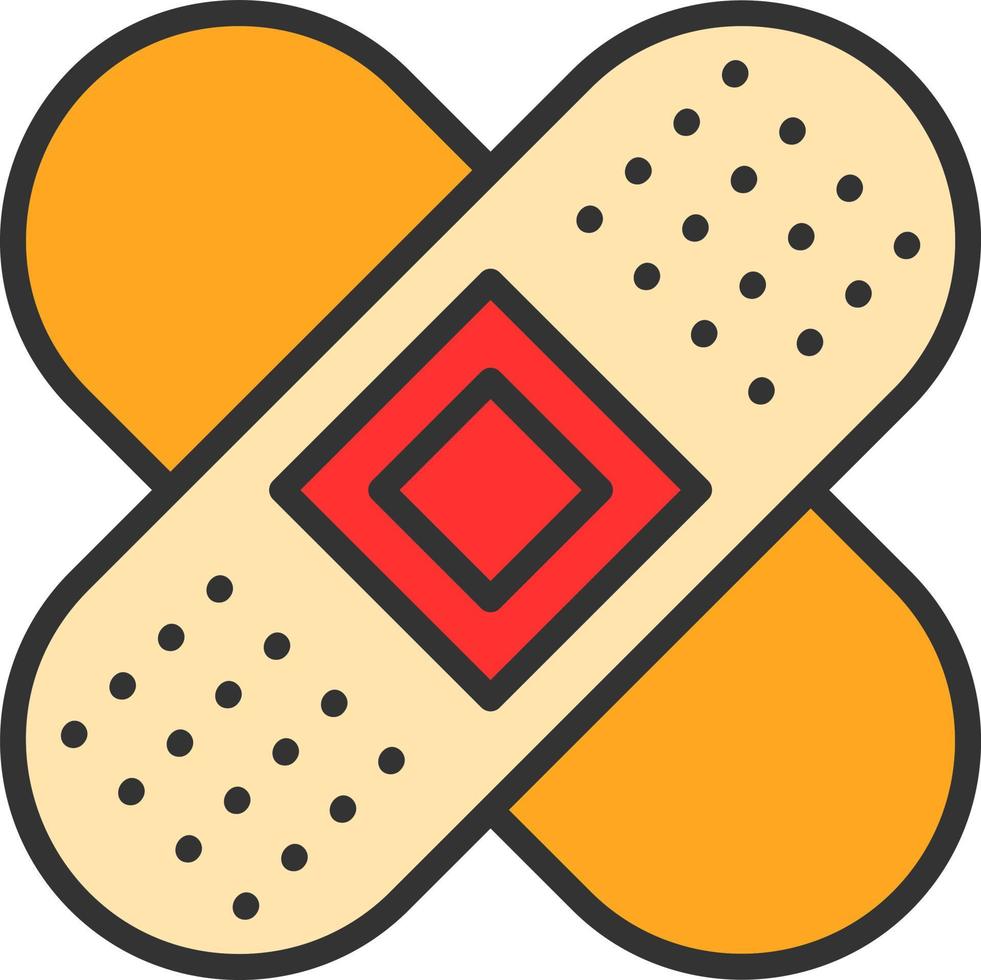 Bandage Vector Icon Design