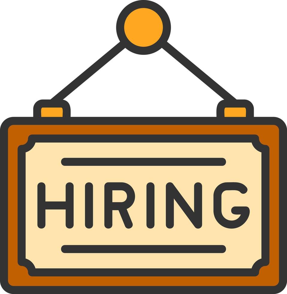 Hiring Vector Icon Design