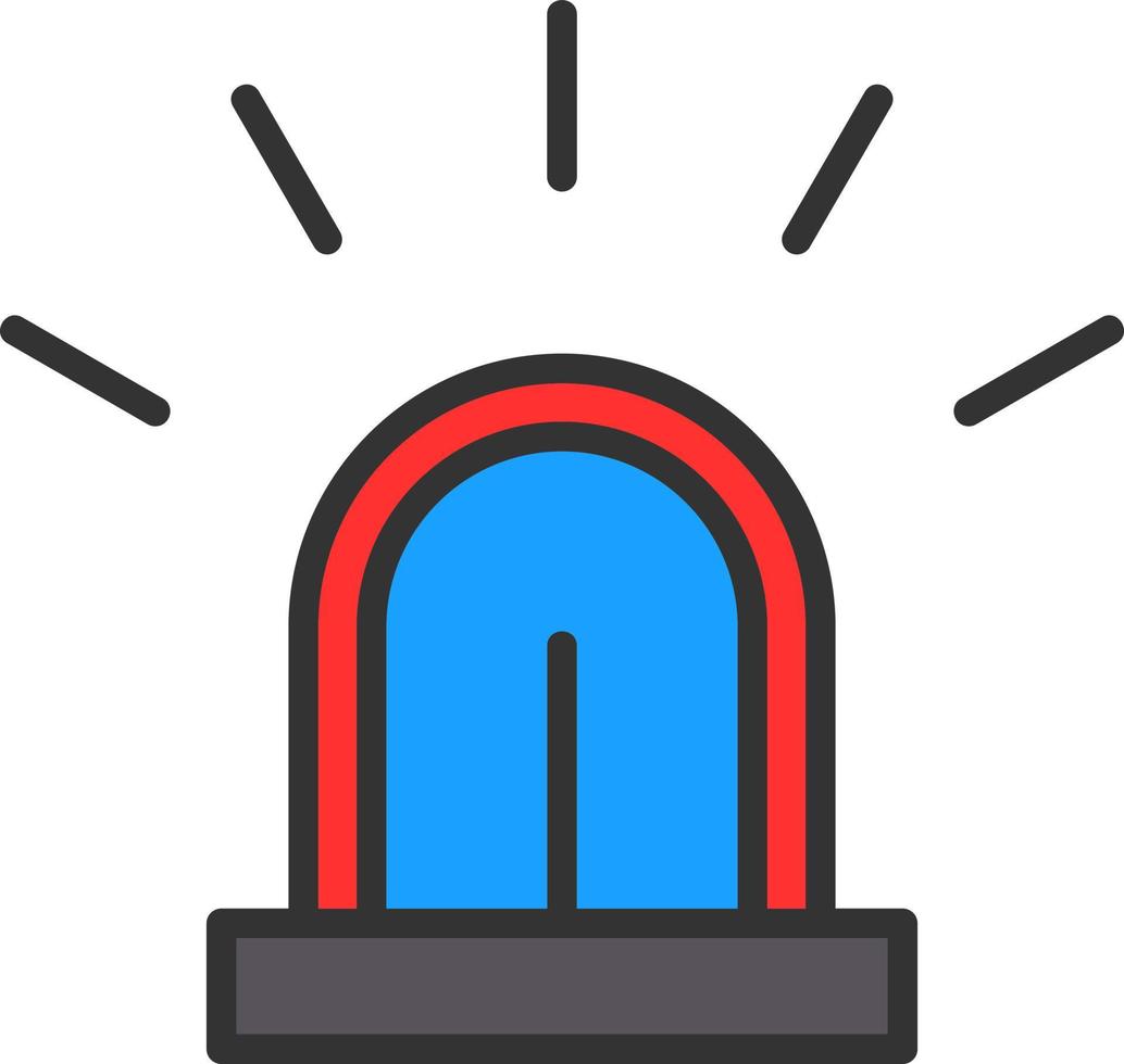 Siren Vector Icon Design