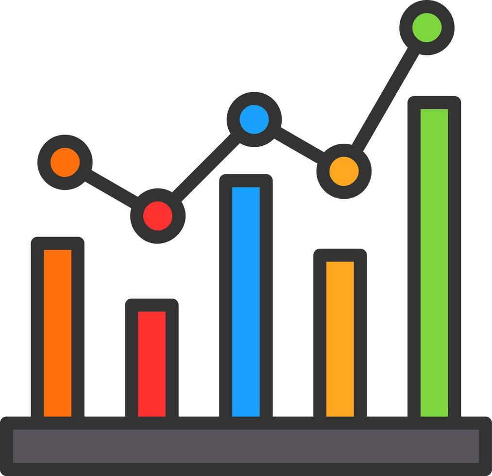 Data Analytics Vector Icon Design