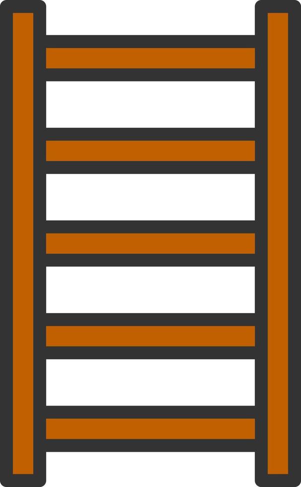 Step Ladder Vector Icon Design