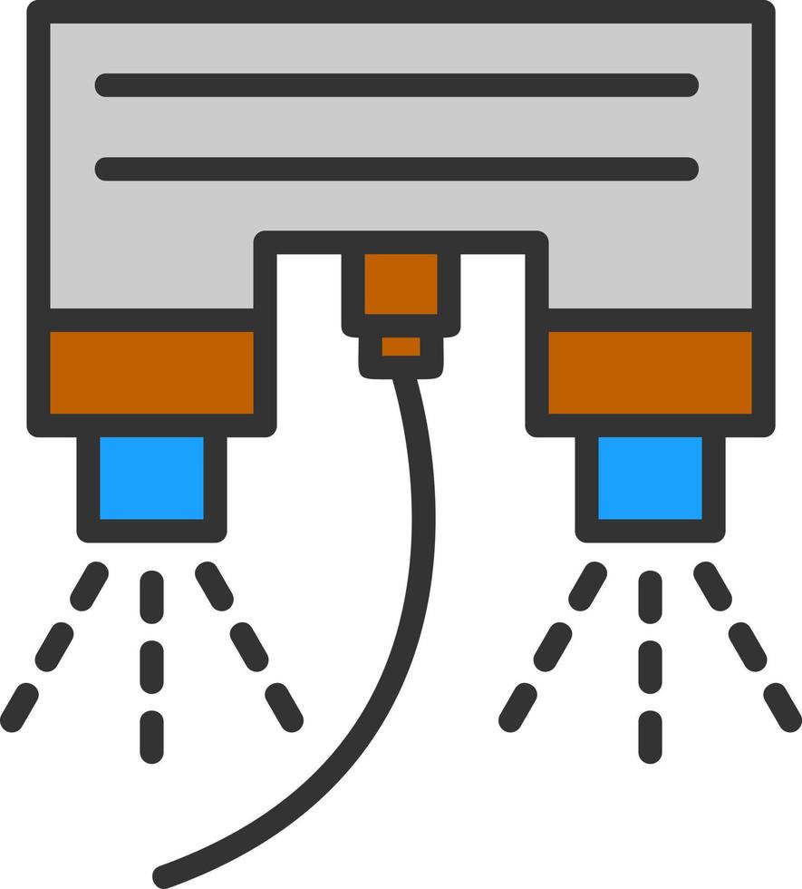 Flyboard Vector Icon Design