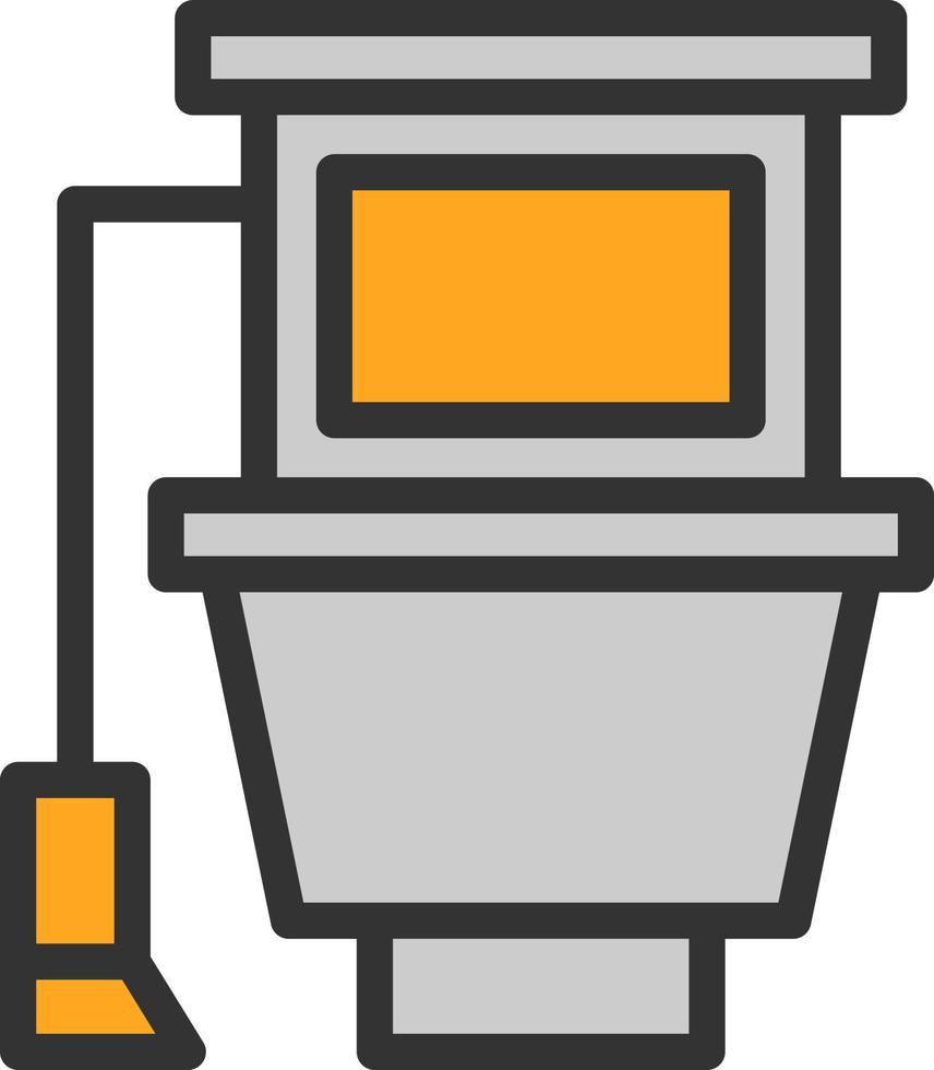 Toilet Vector Icon Design