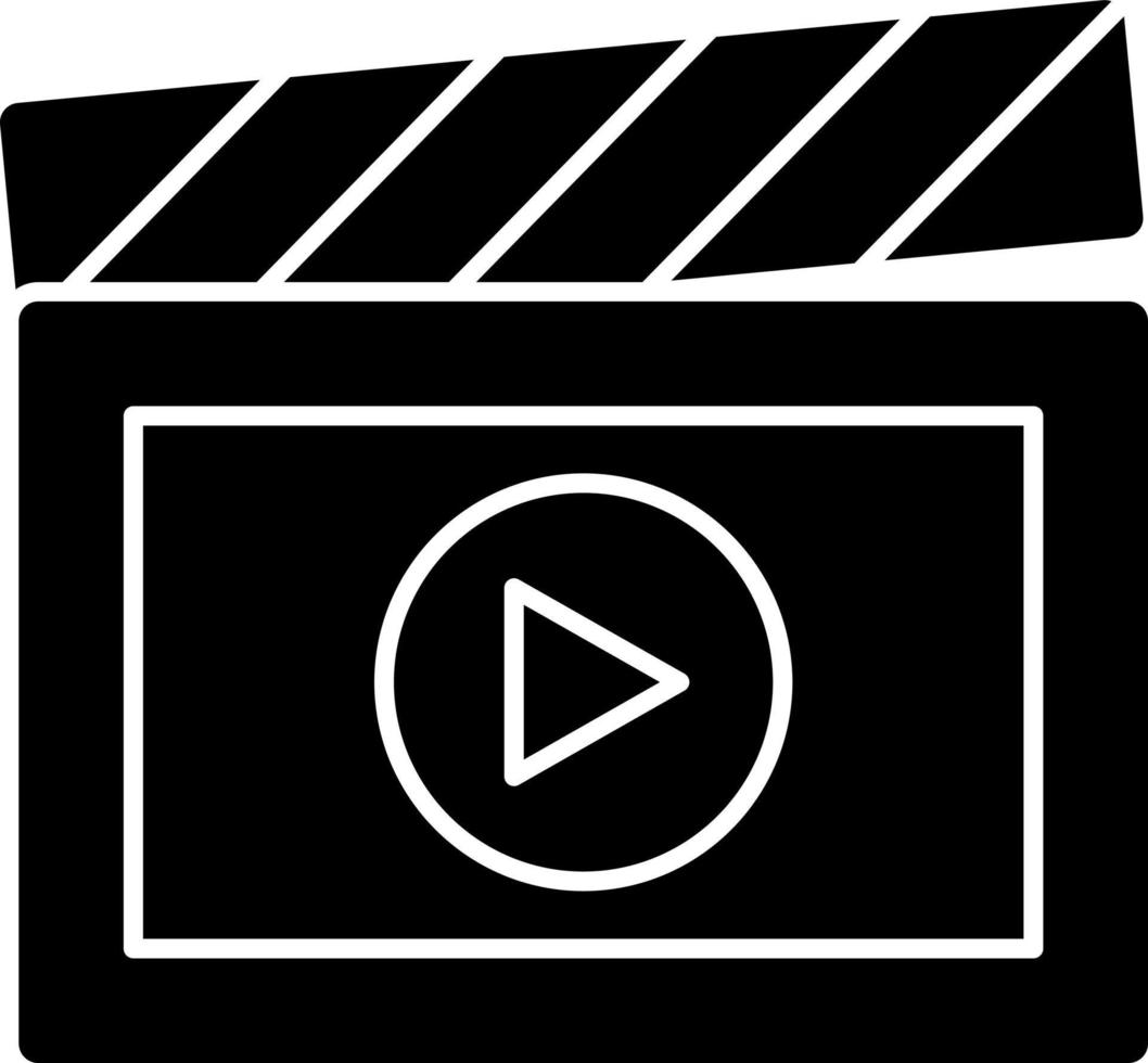 Video Making Vector Icon Design