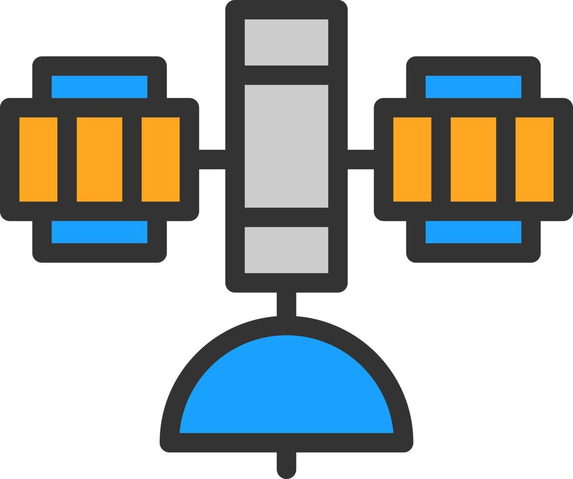 Satellite Vector Icon Design