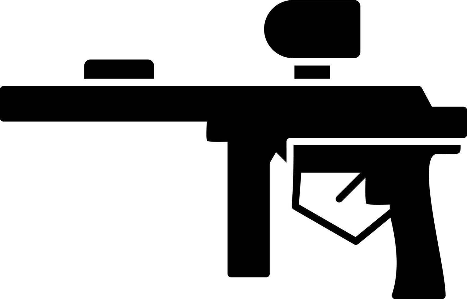 diseño de icono de vector de paintball