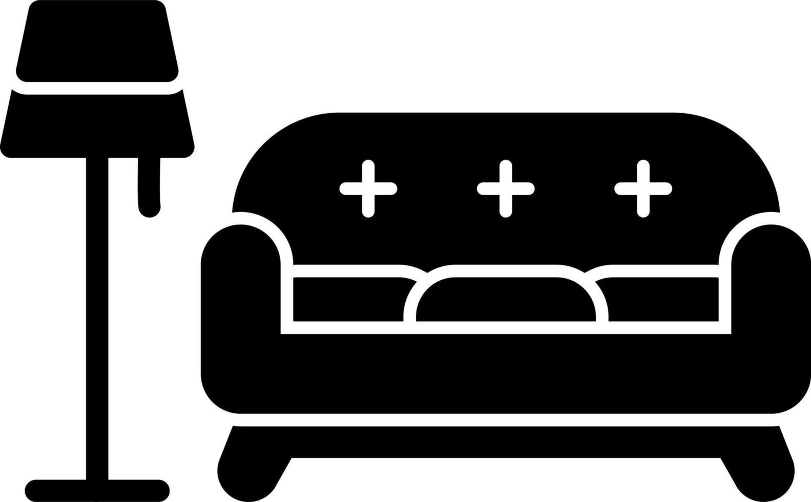 Sofa Vector Icon Design