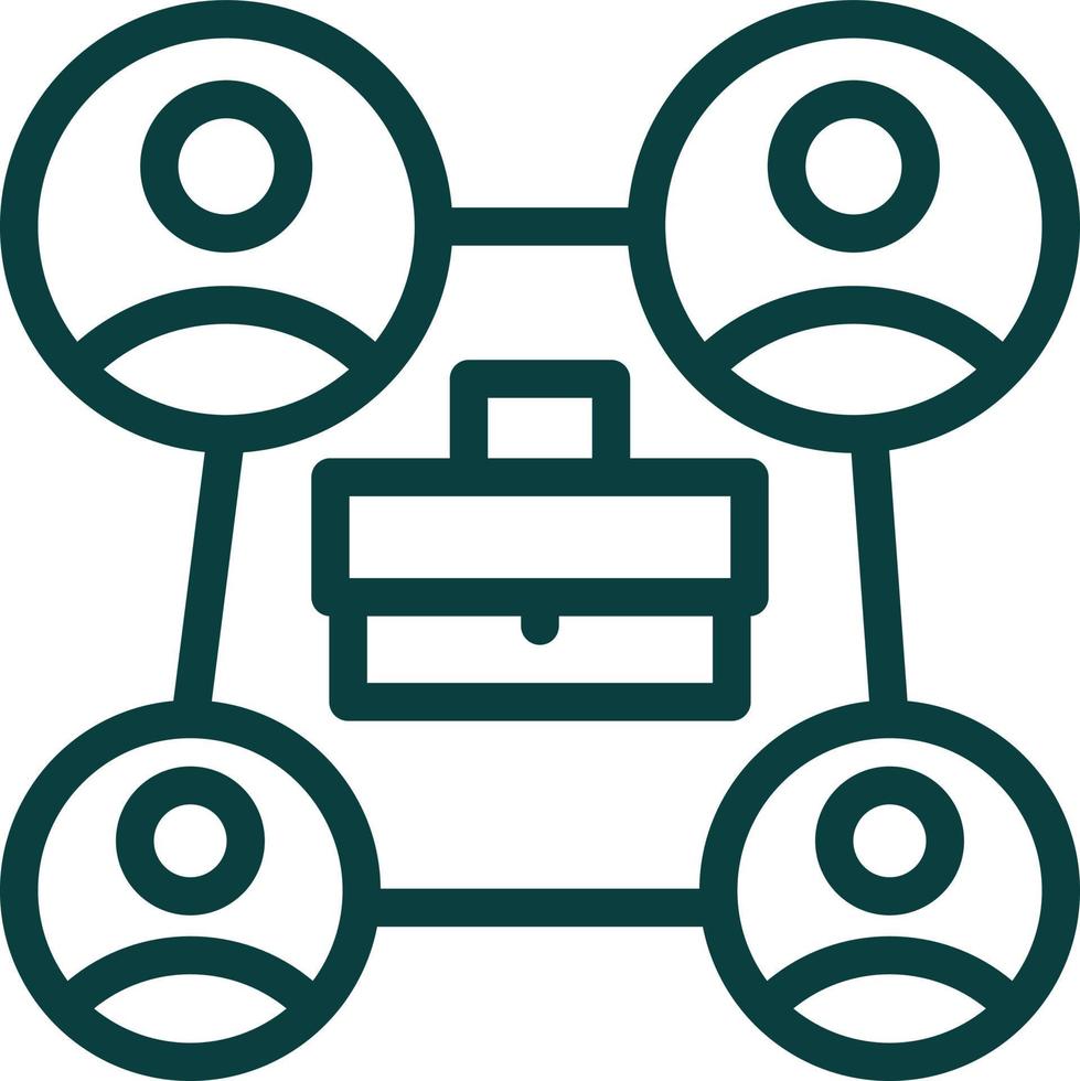 Job Rotation Vector Icon Design