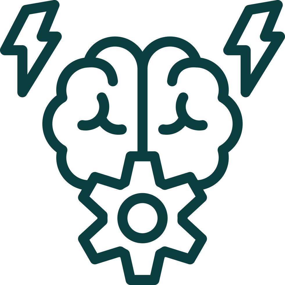Brainstorm Vector Icon Design