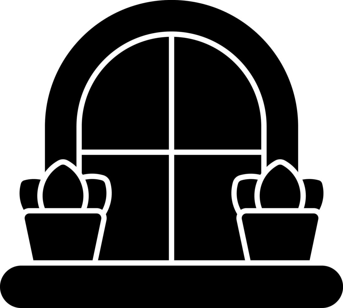 Window Vector Icon Design