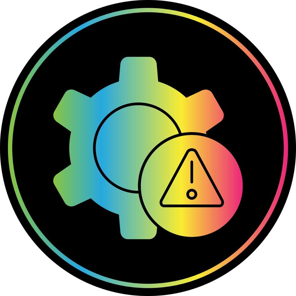 Risk Management Vector Icon Design