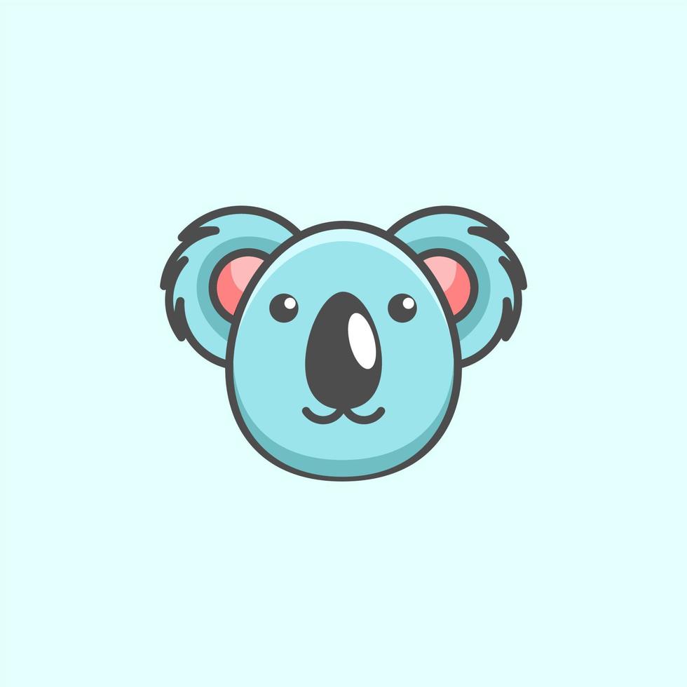 Cute Koala Cartoon Design vector