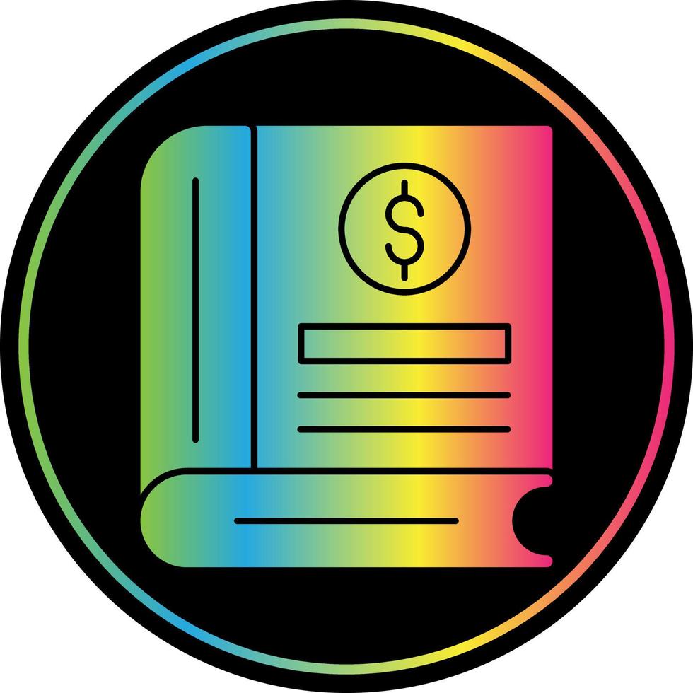 Book Value Vector Icon Design