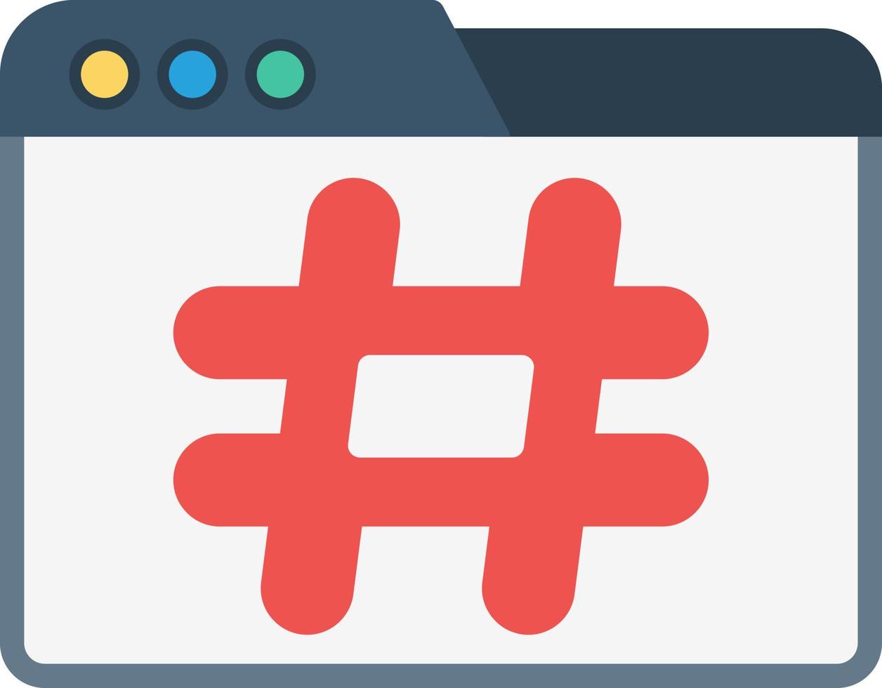 Description Tag Vector Icon Design