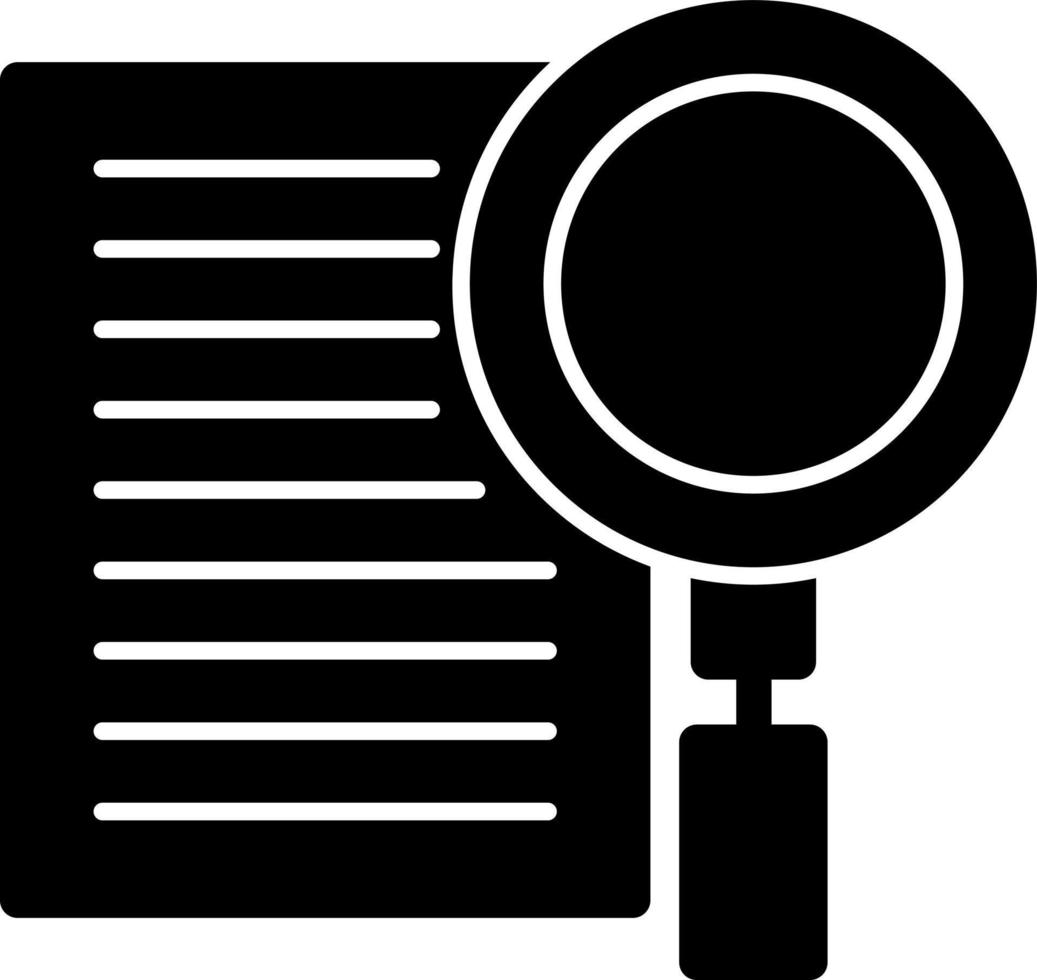 Case Study Vector Icon Design
