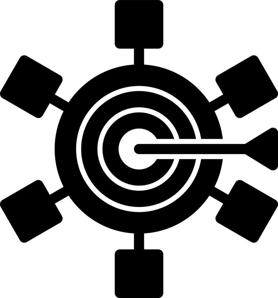 Marketing Strategy Vector Icon Design