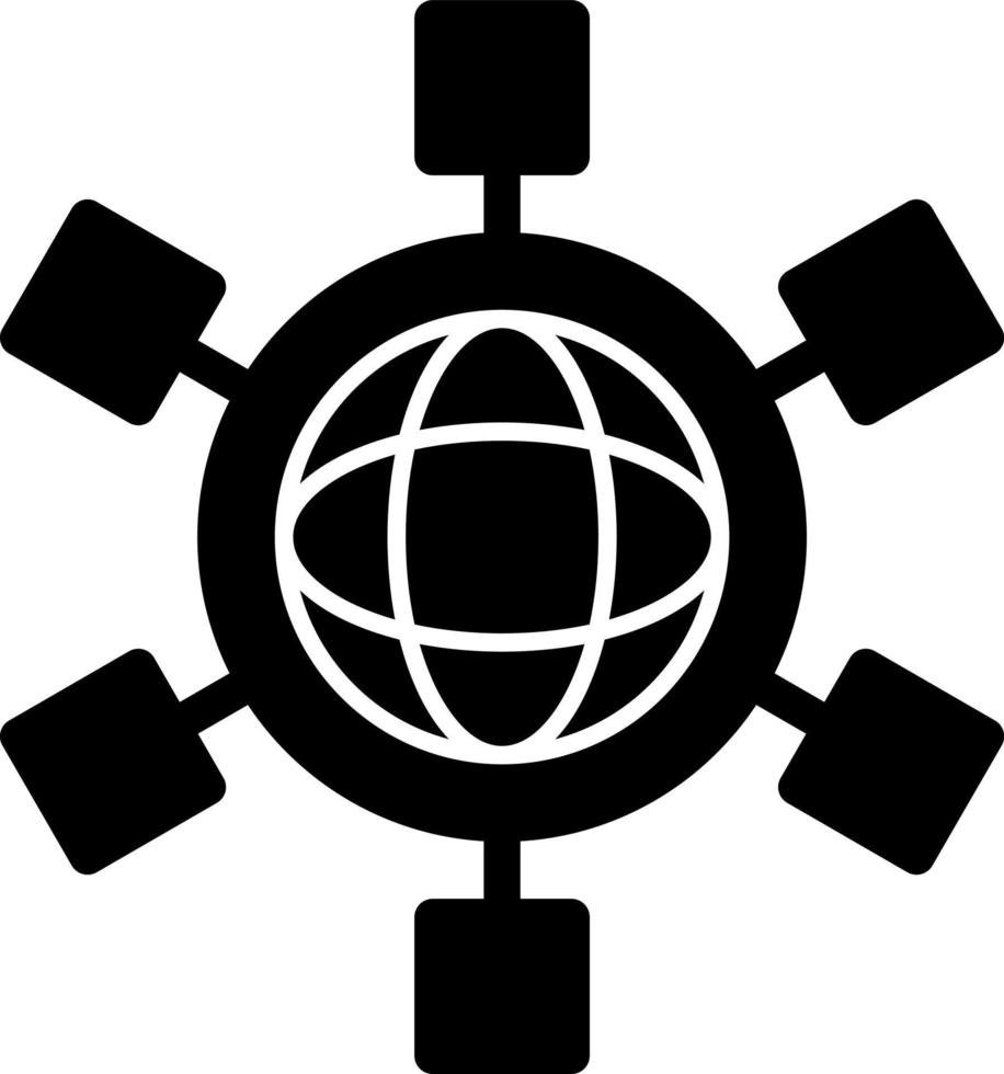 Social Networks Vector Icon Design