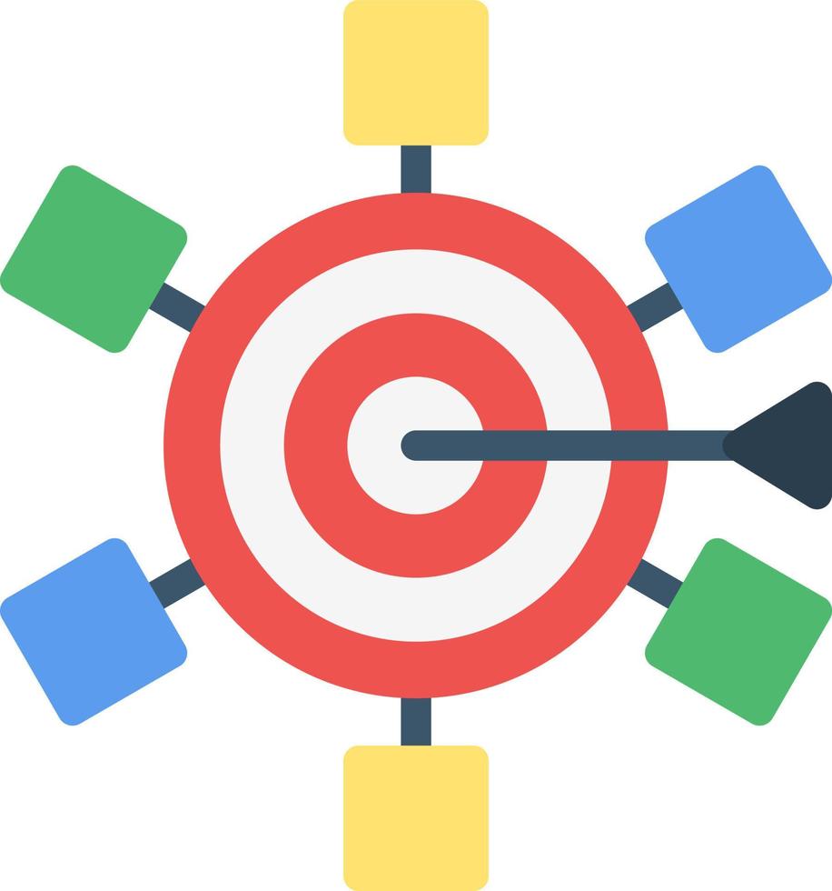 Marketing Strategy Vector Icon Design