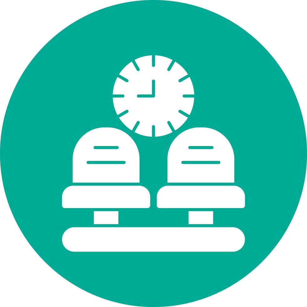 Waiting Room Vector Icon Design