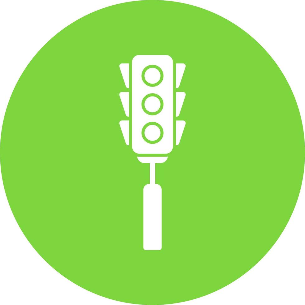 Traffic Lights Vector Icon Design