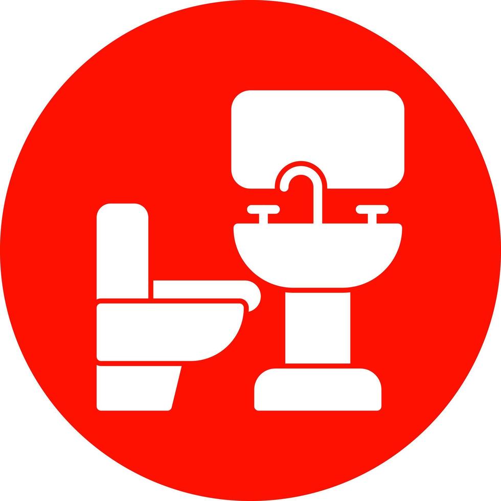 Toilet Vector Icon Design