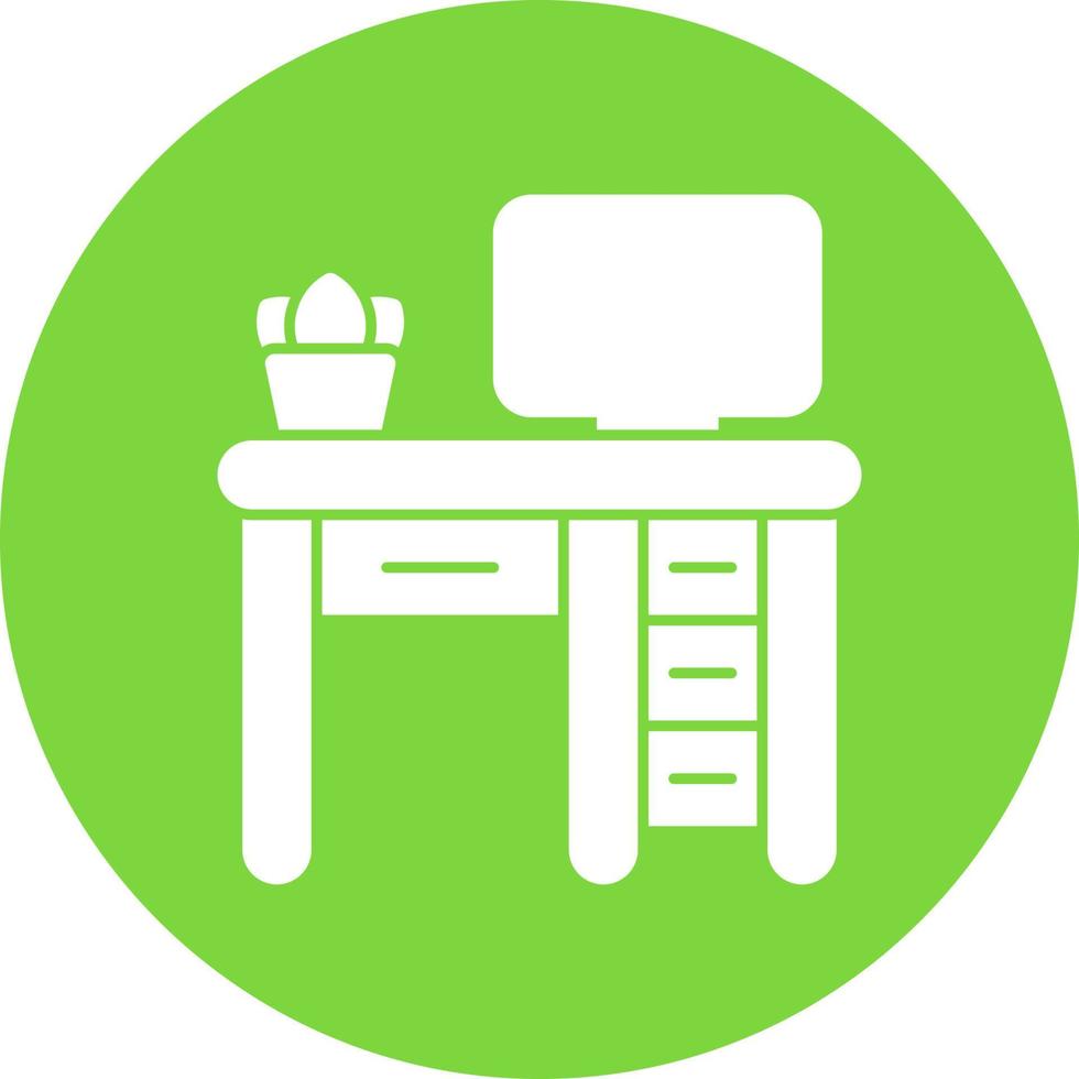 Desk Vector Icon Design