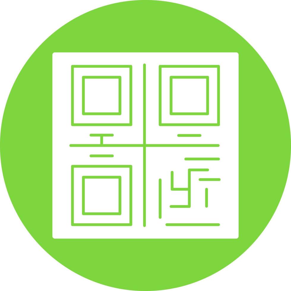 Qr Code Vector Icon Design