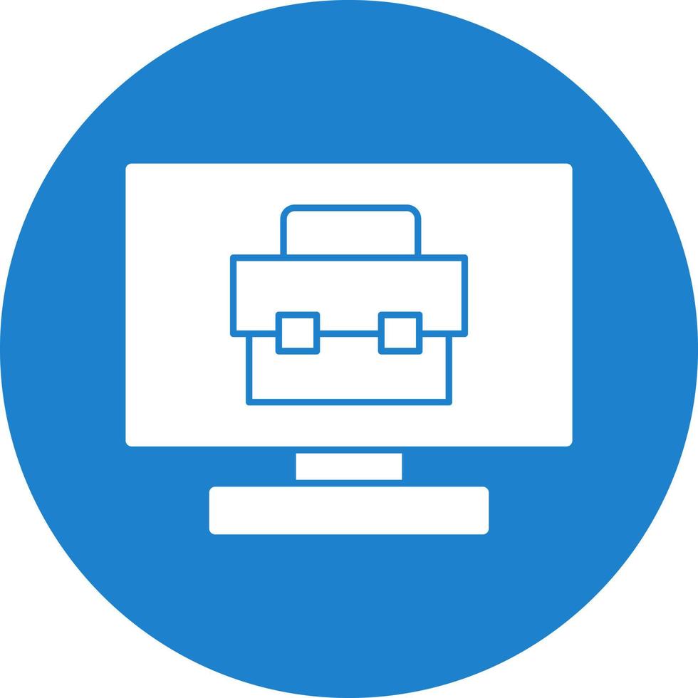 Online Business Vector Icon Design
