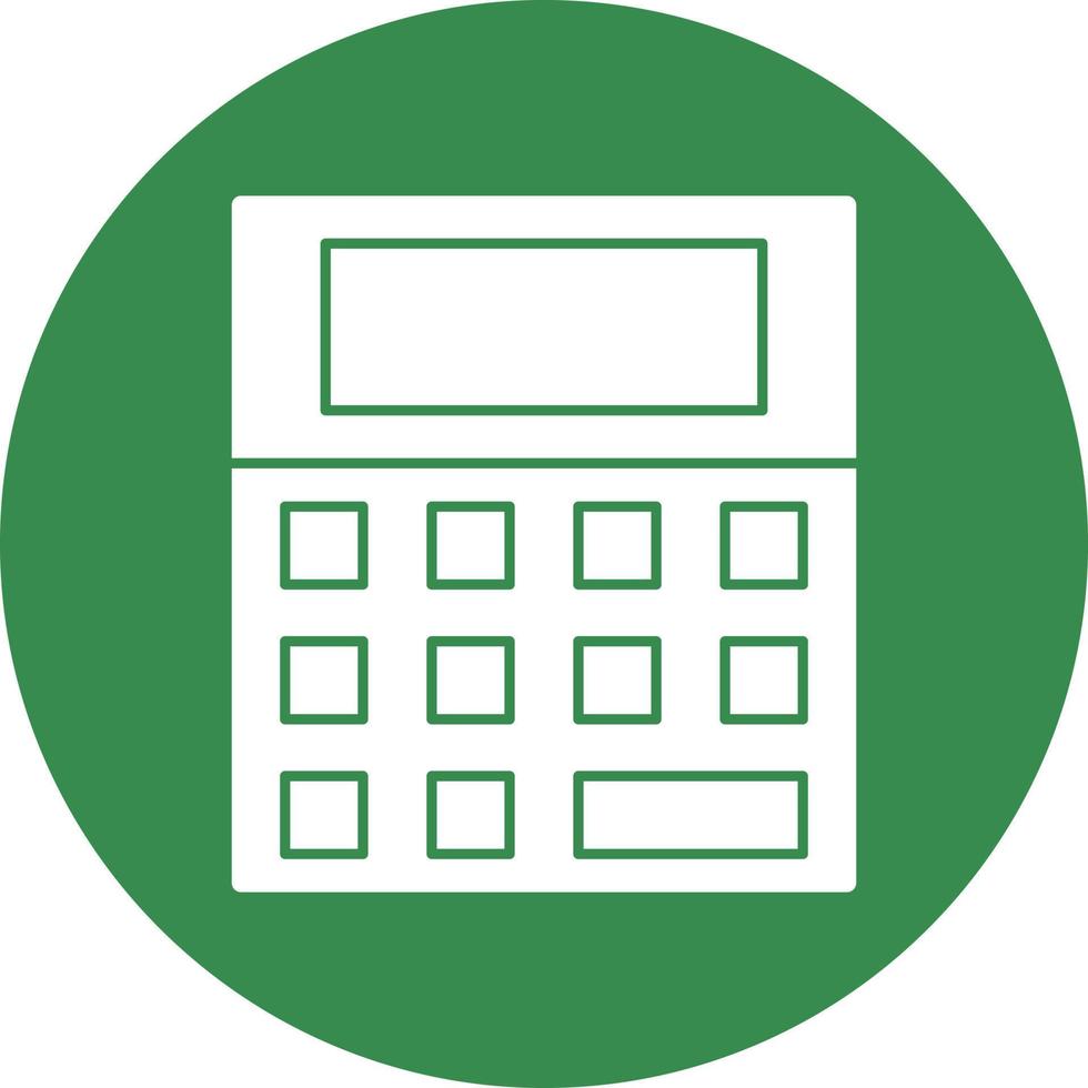 Calculator Vector Icon Design