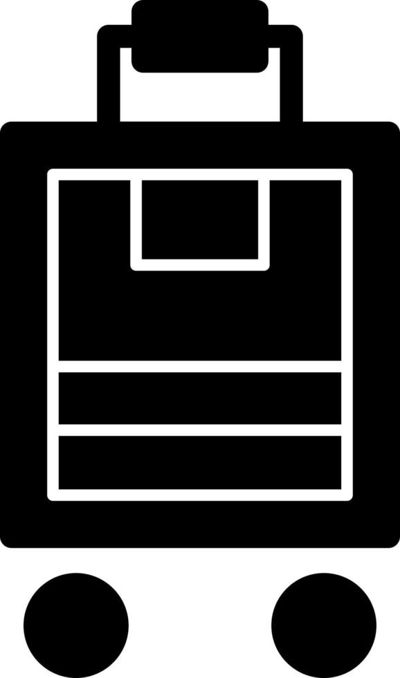 Luggage Vector Icon Design