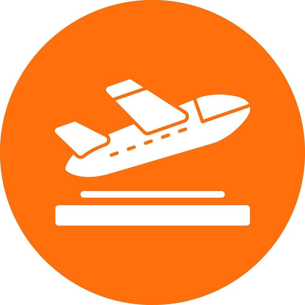 Departure Vector Icon Design