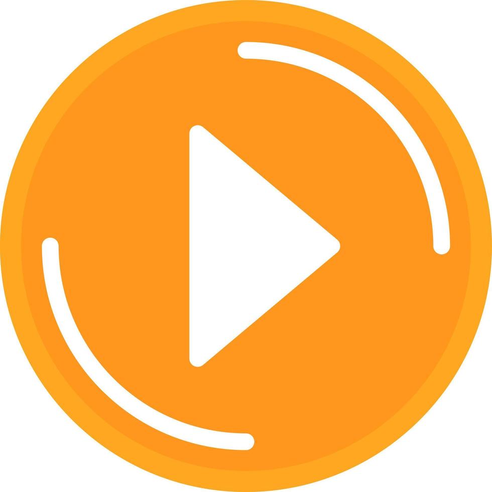 Play button Vector Icon Design