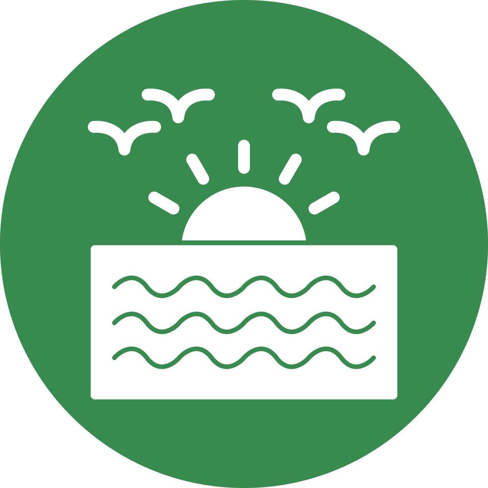 Sunrise Vector Icon Design
