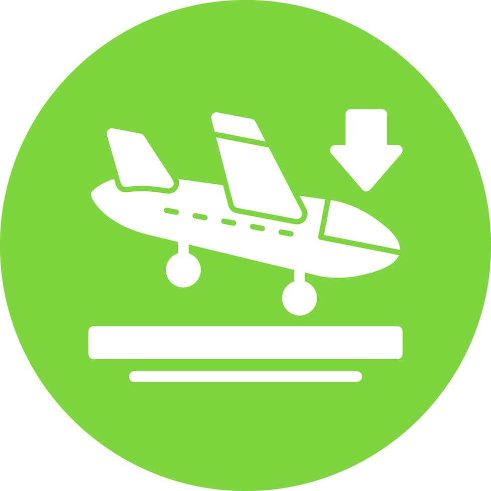 Landing Vector Icon Design