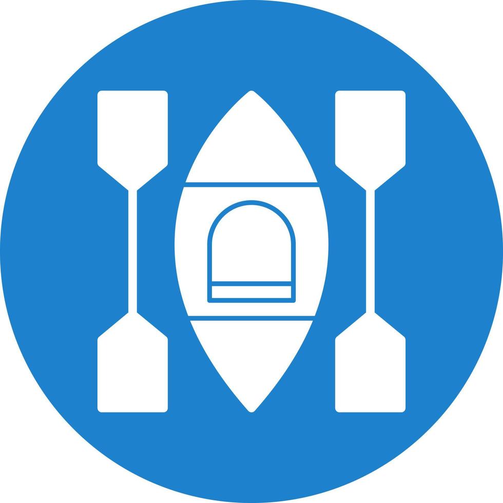 Kayak Vector Icon Design
