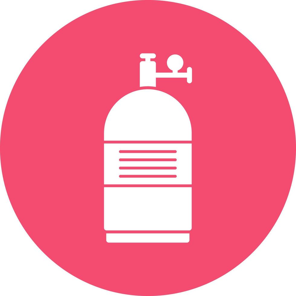Oxygen Tank Vector Icon Design