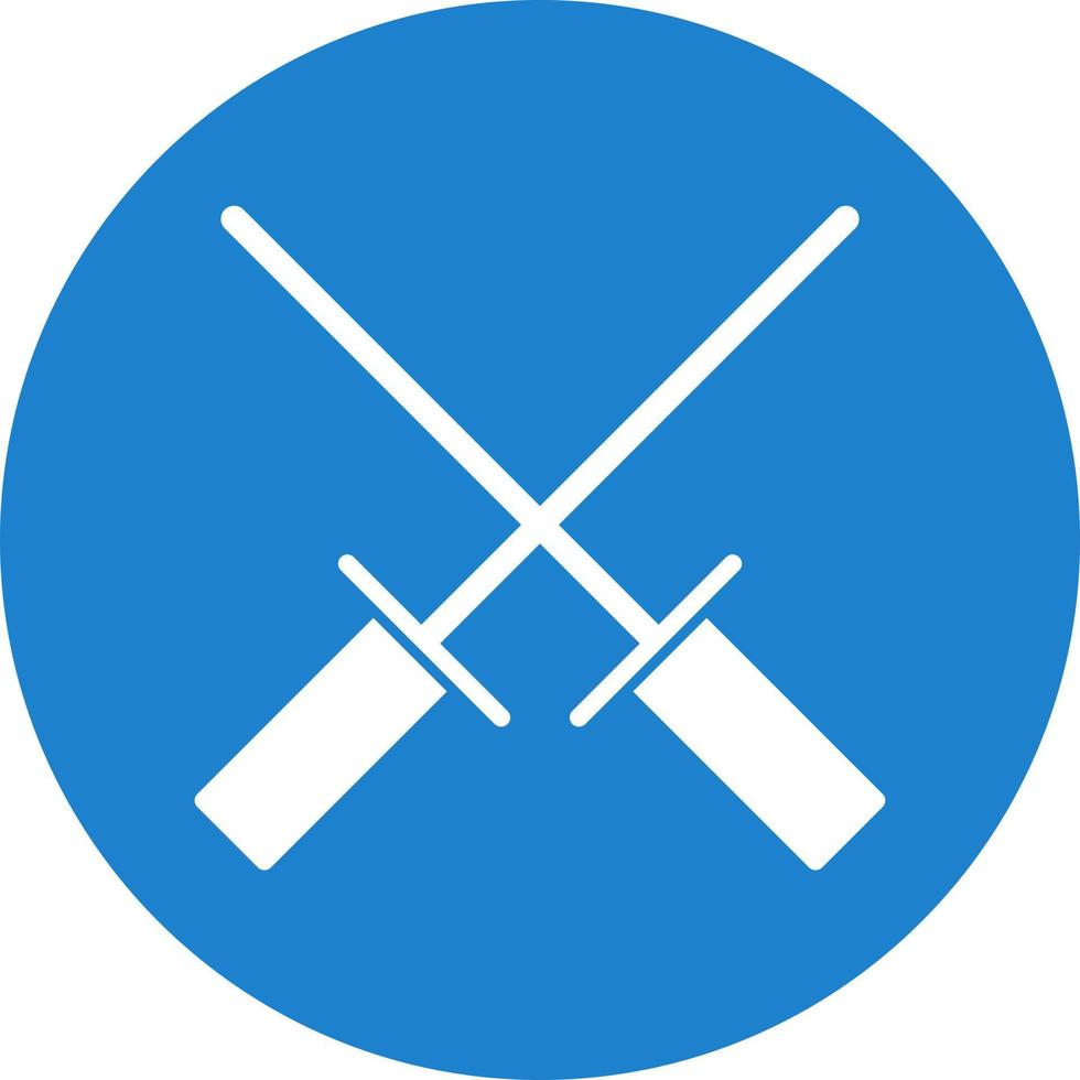 Fencing Vector Icon Design