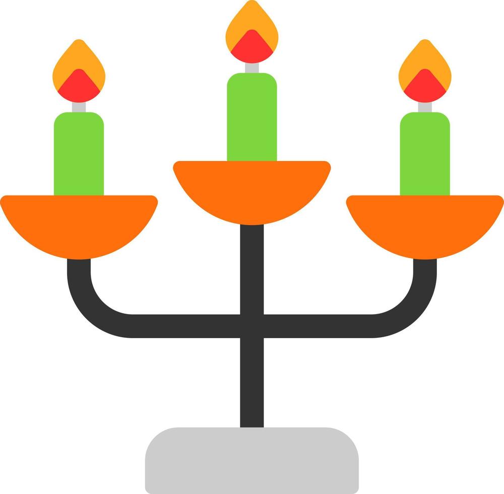 Candelabra Vector Icon Design