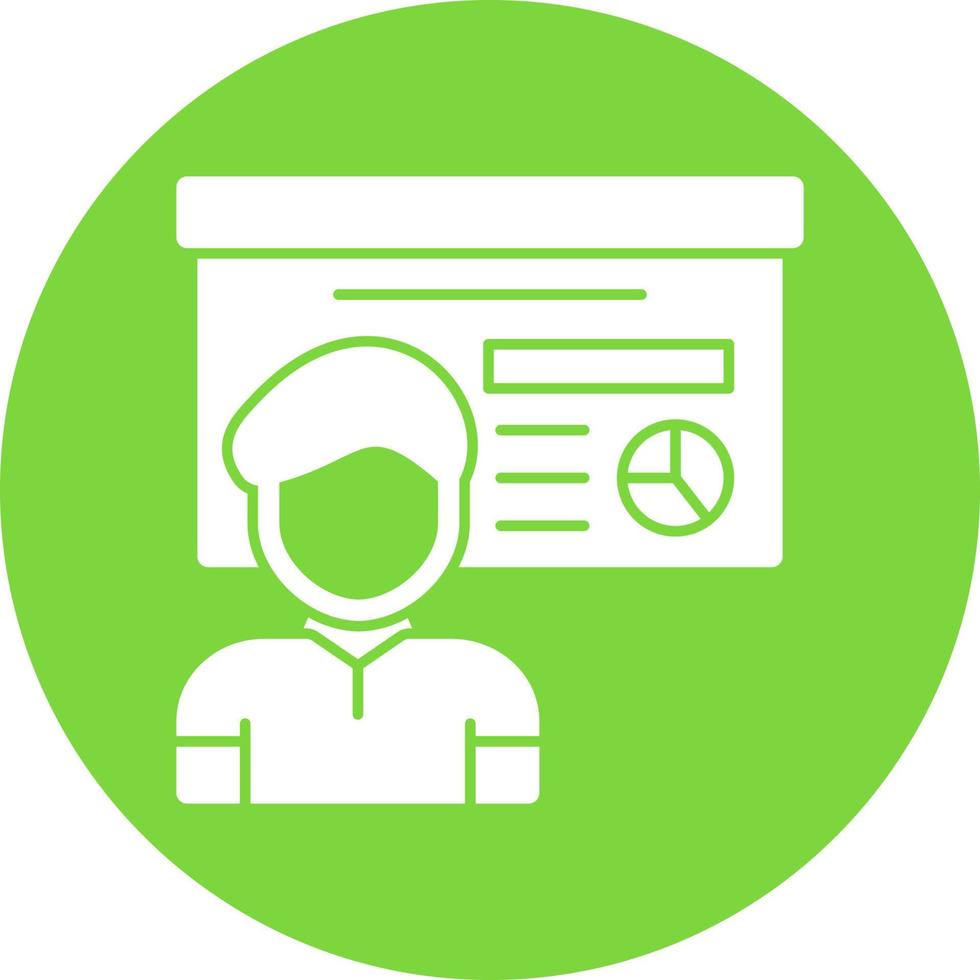 Lecture Vector Icon Design