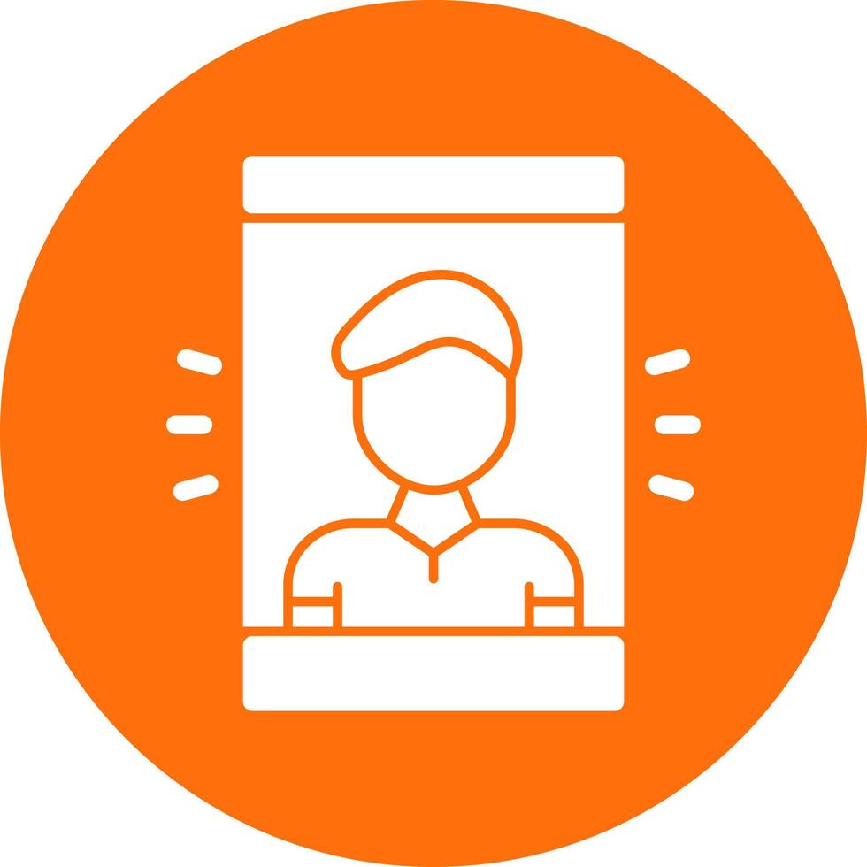 Selfie Vector Icon Design
