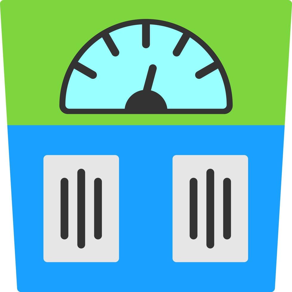 Weight Scale Vector Icon Design