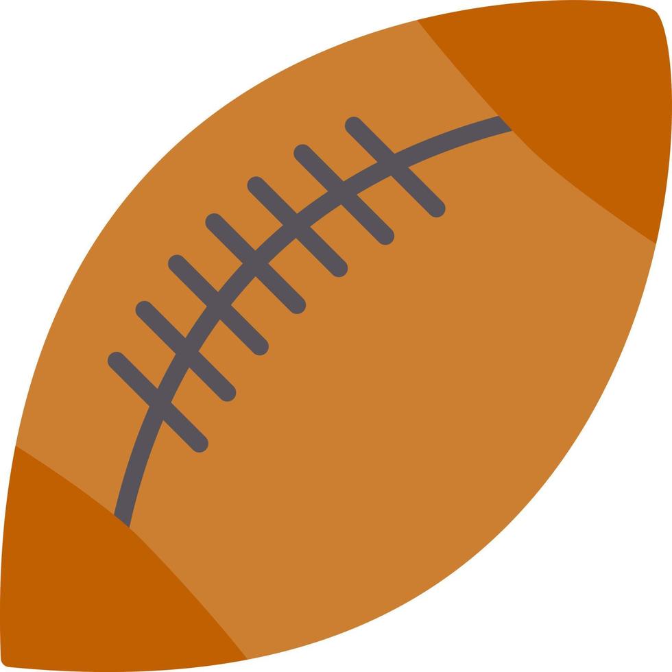 Rugby Vector Icon Design