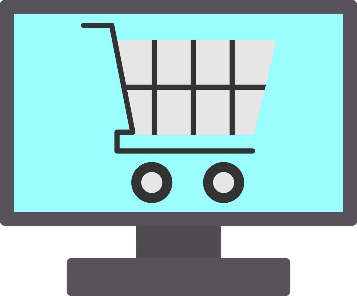 Online Order Vector Icon Design