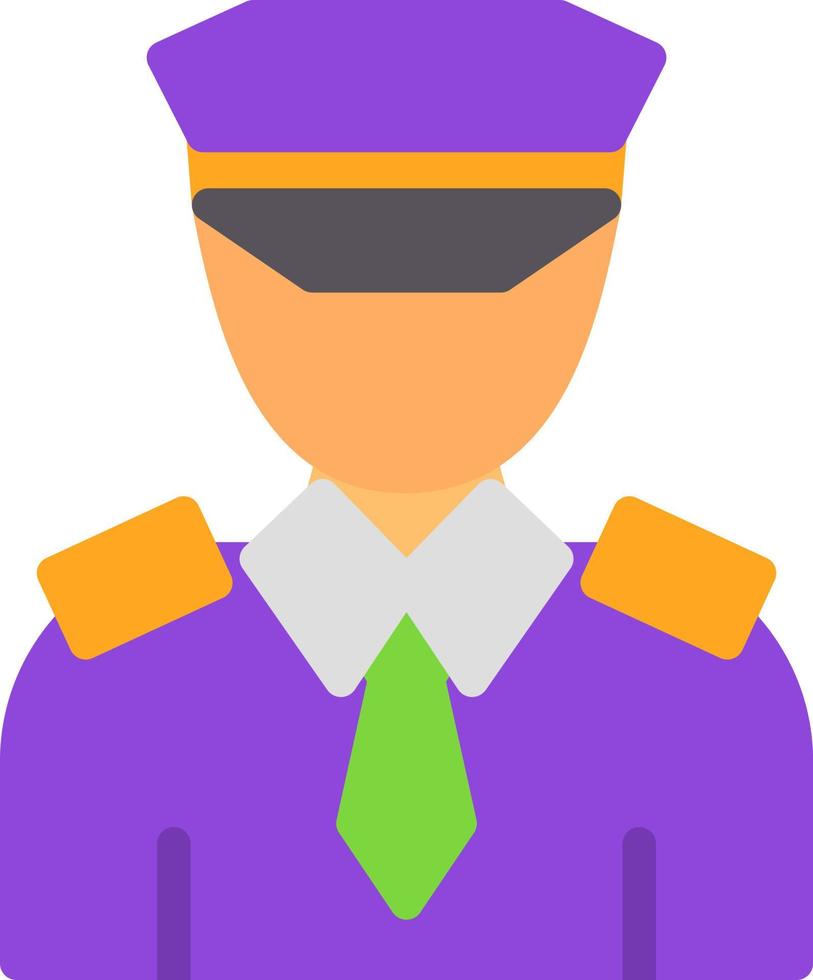 Pilot Vector Icon Design
