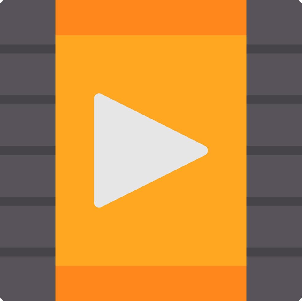 Video Vector Icon Design