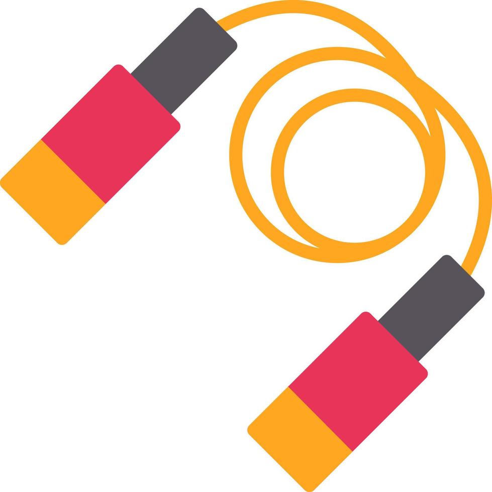 Jumping Rope Vector Icon Design