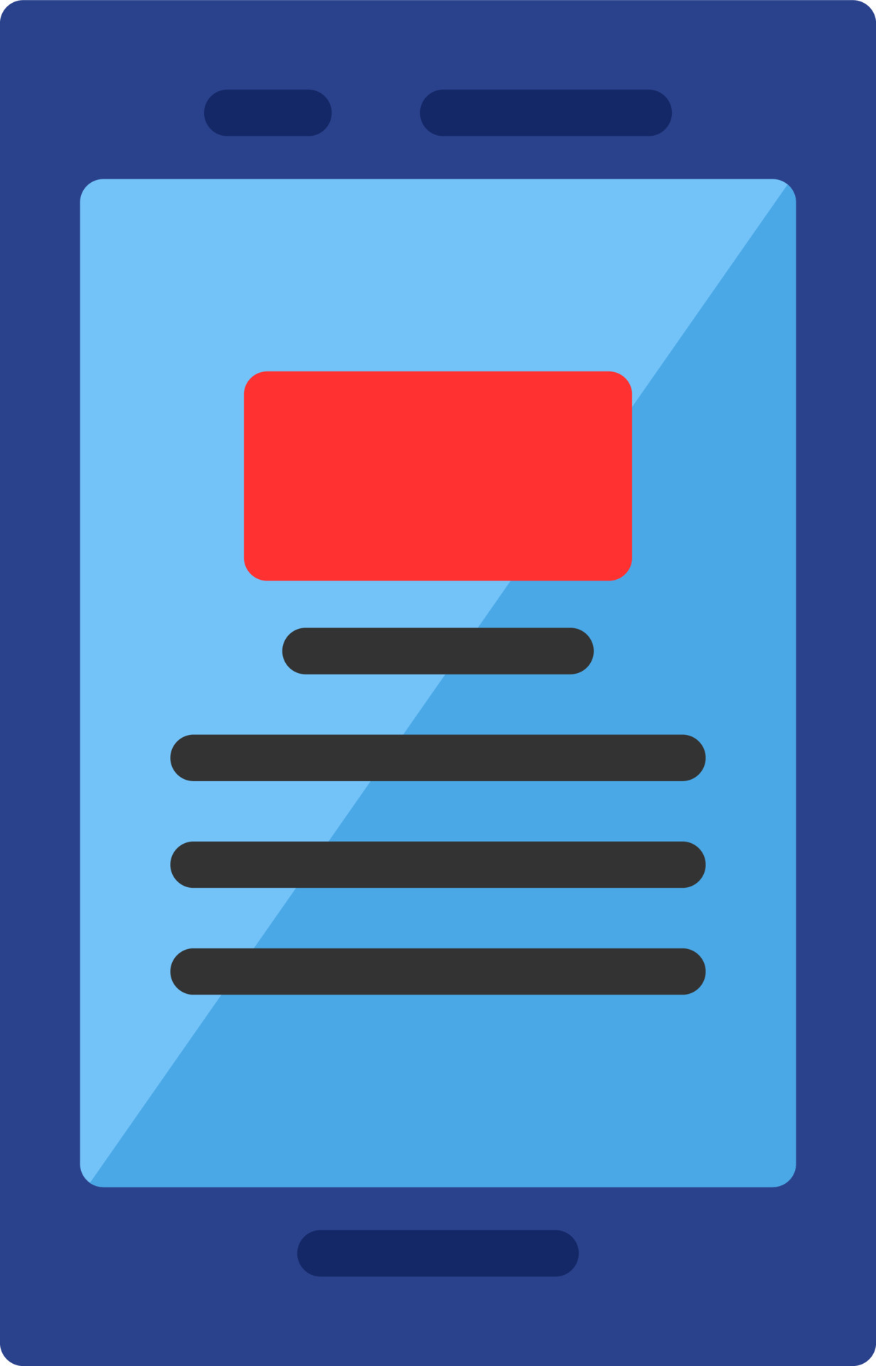 Post Vector Icon Design 16428018 Vector Art at Vecteezy