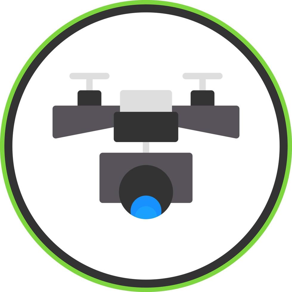 Drone Vector Icon Design
